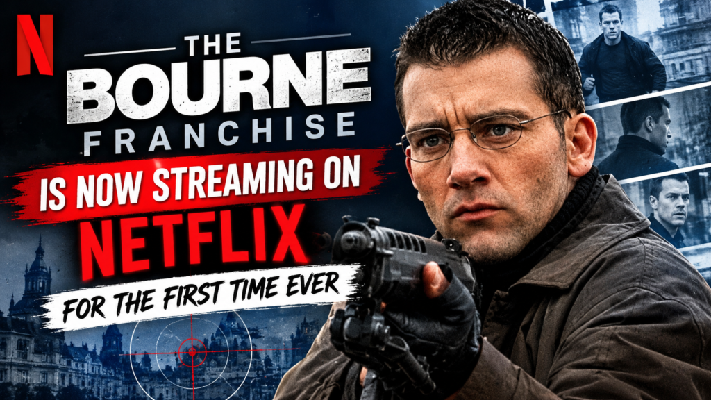 All Five Bourne Movies Are Now on Netflix, and It’s a First