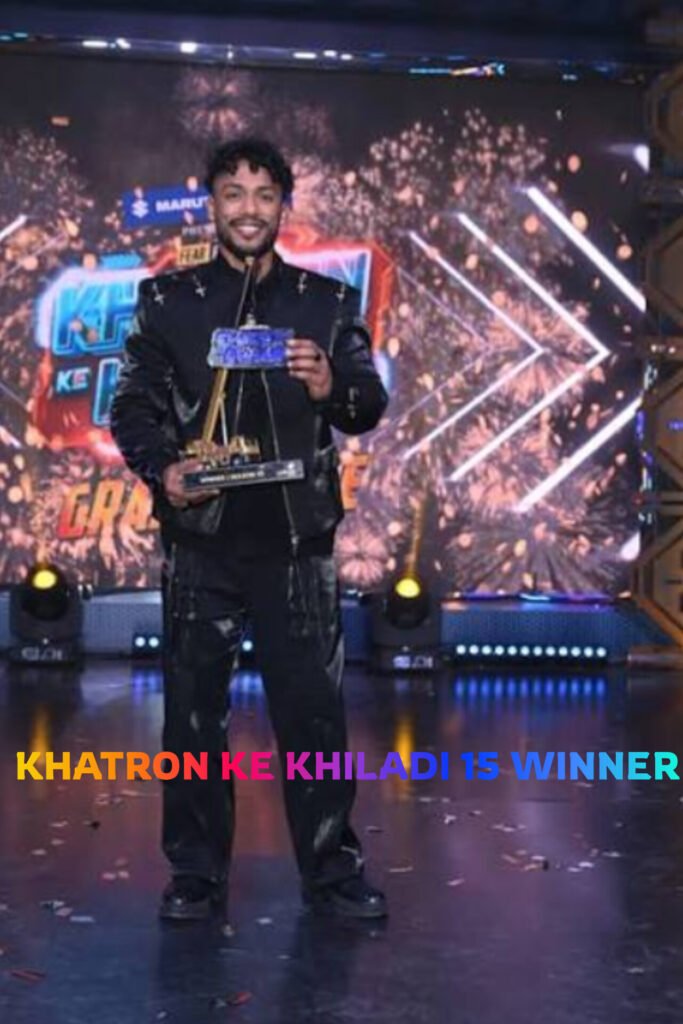 Khatron Ke Khiladi 15 Winner Avinash Mishra Takes the Trophy