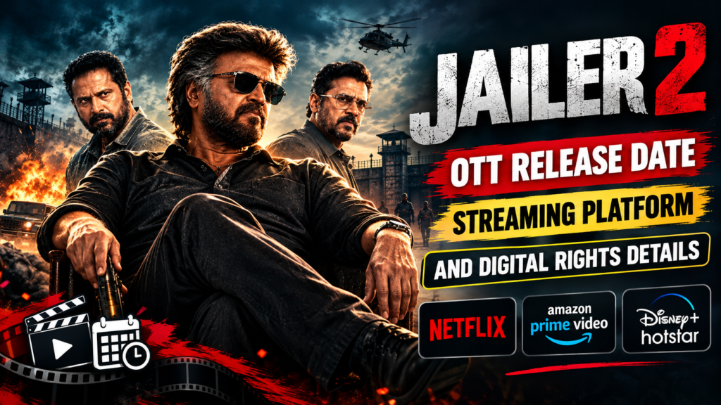 Jailer 2 OTT Release Date, Streaming Platform, and Digital Rights Details